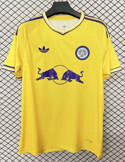 2627 Leeds United away socer jersey size S-4XL